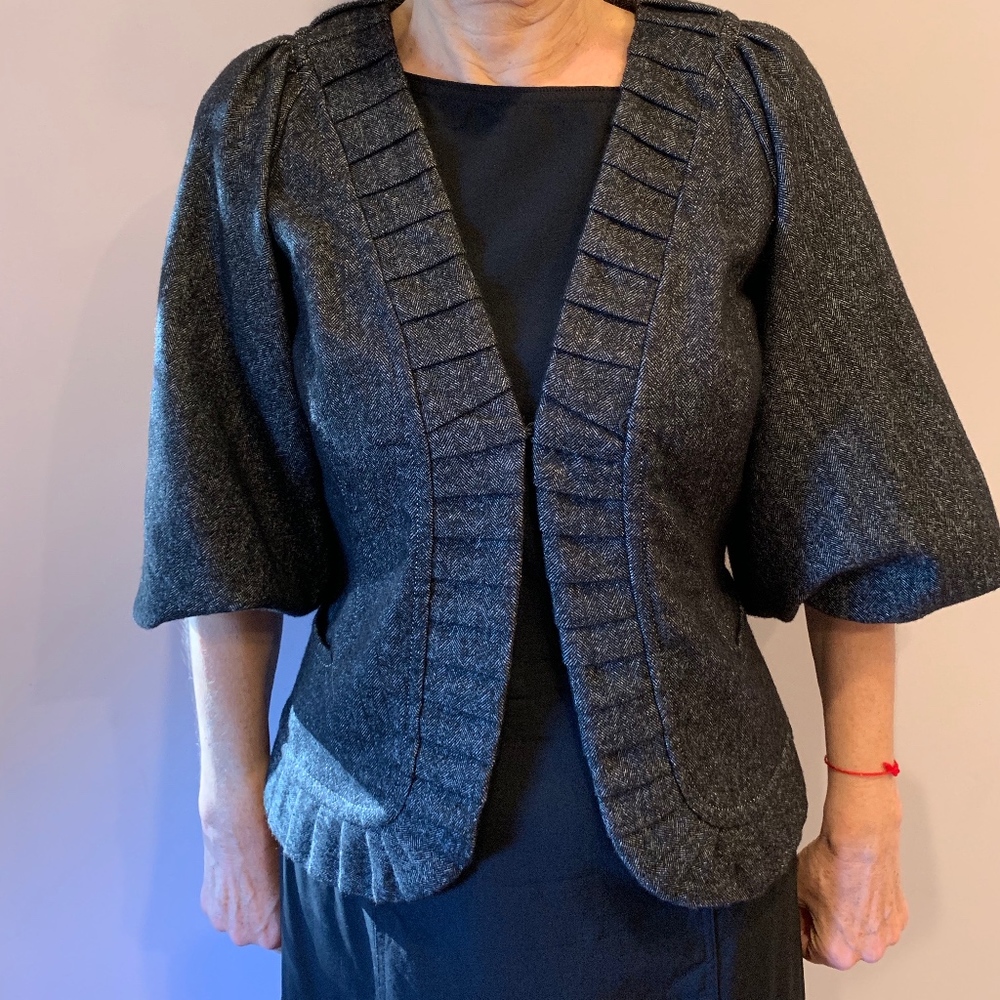 Leon Max wool cotton blend jacket Size S
